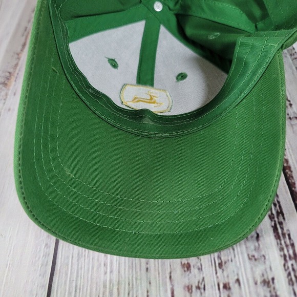 John Deere Owner's Edition Green Adjustable Adult Baseball Ball Cap Hat - Picture 8 of 10